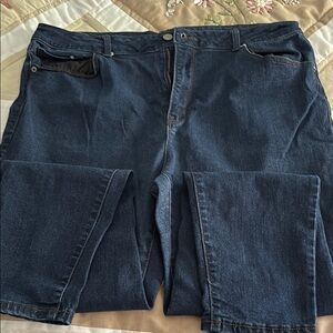 Dark Blue Denim Jeans